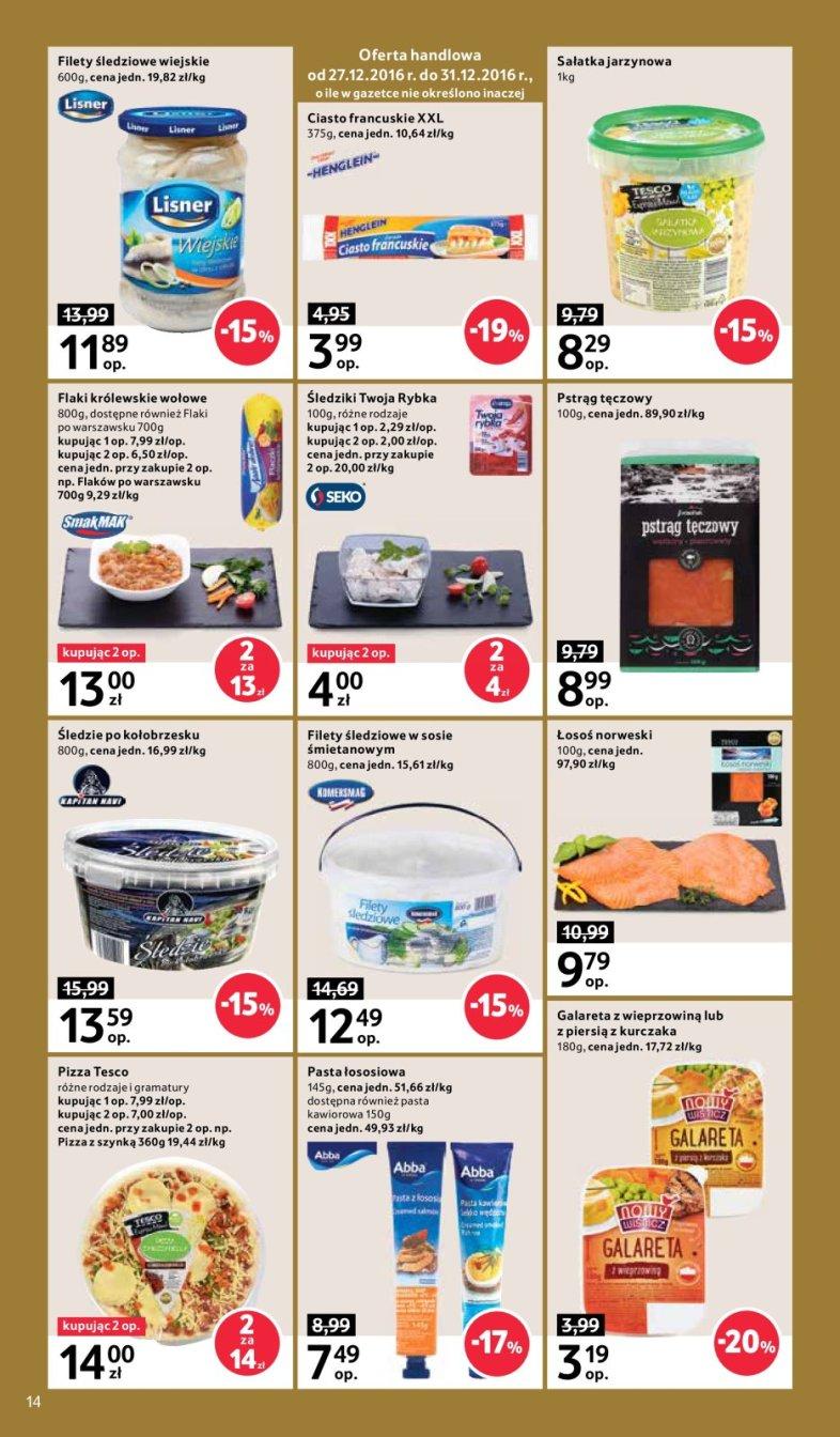Gazetka promocyjna Tesco str. 14