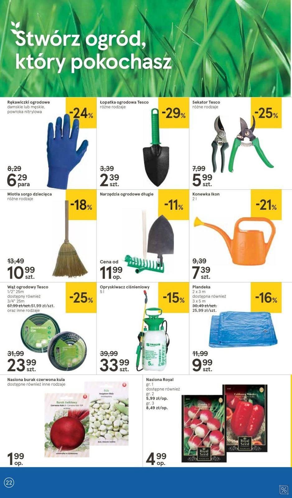 Gazetka promocyjna Tesco str. 22