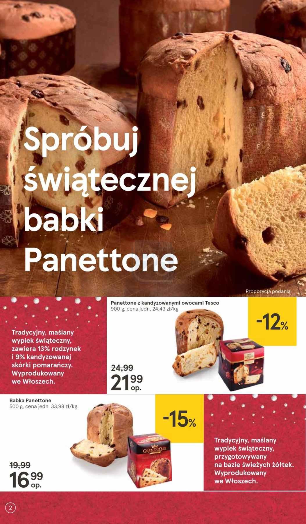 Gazetka promocyjna Tesco str. 2