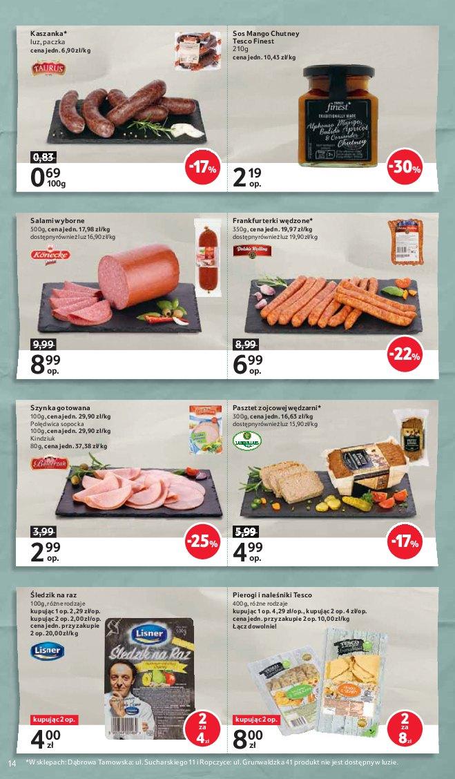 Gazetka promocyjna Tesco str. 14