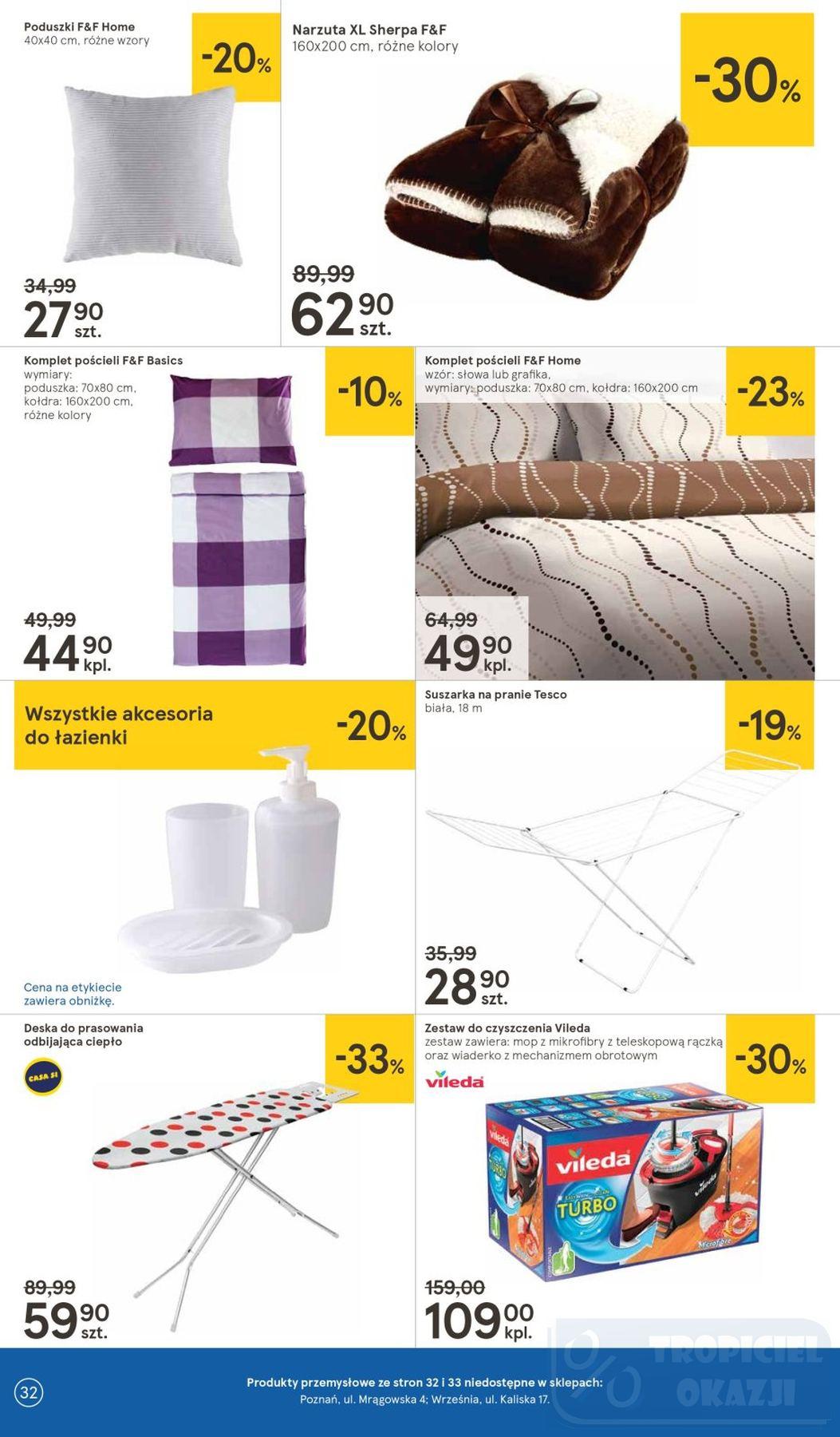 Gazetka promocyjna Tesco str. 32