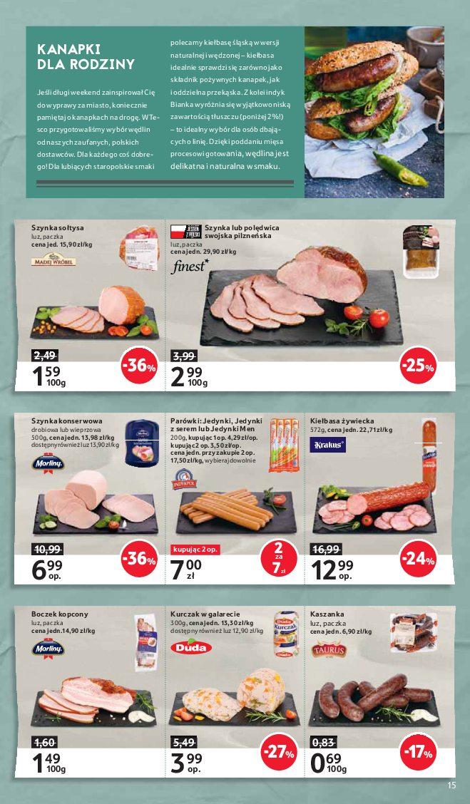 Gazetka promocyjna Tesco str. 15