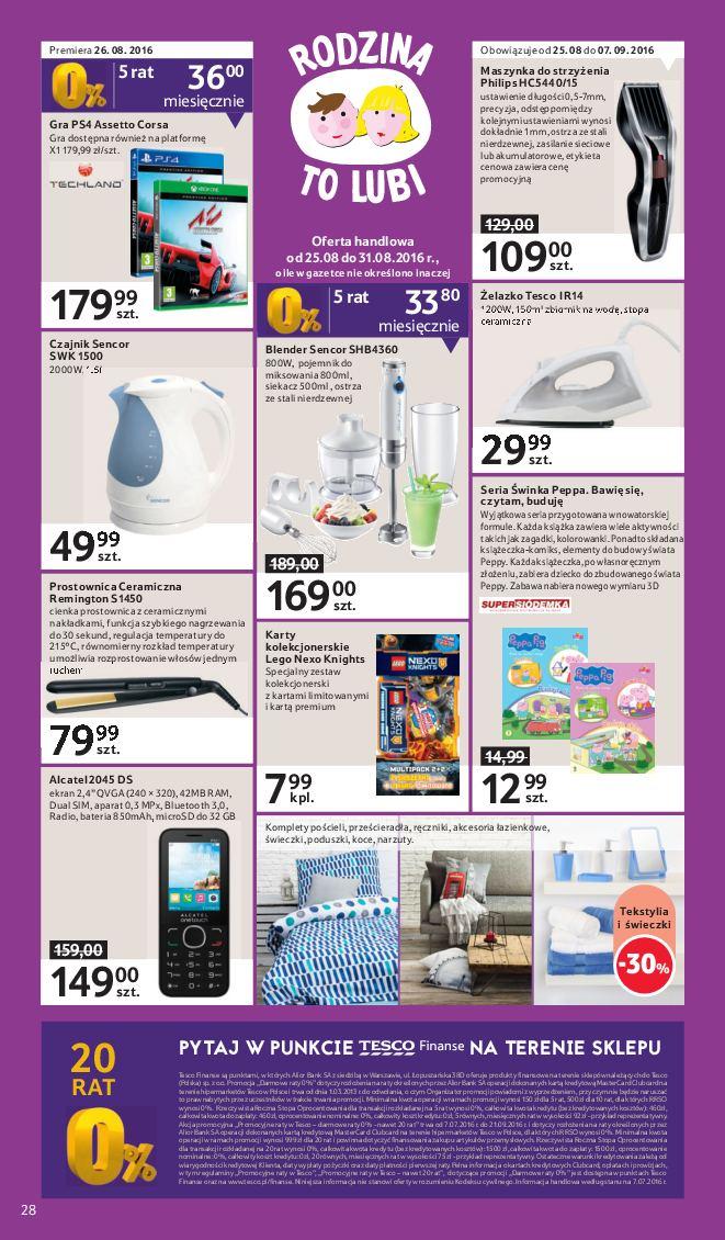 Gazetka promocyjna Tesco str. 28