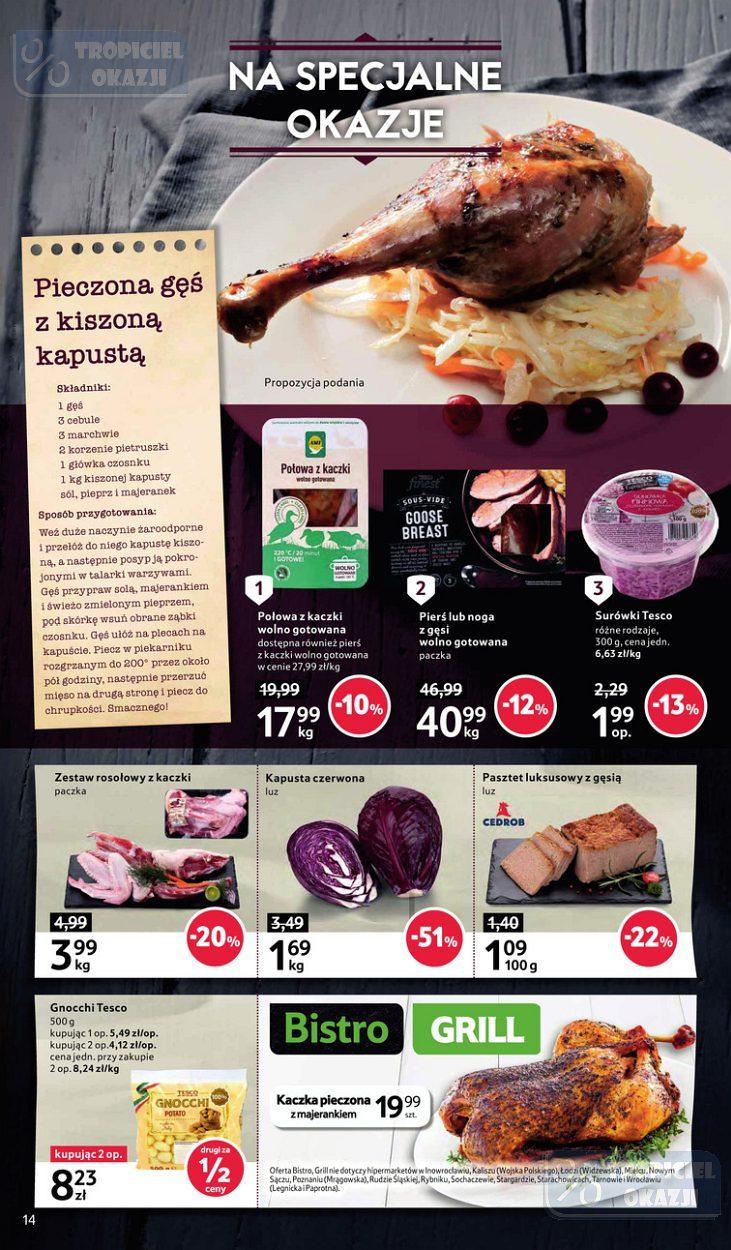 Gazetka promocyjna Tesco str. 14