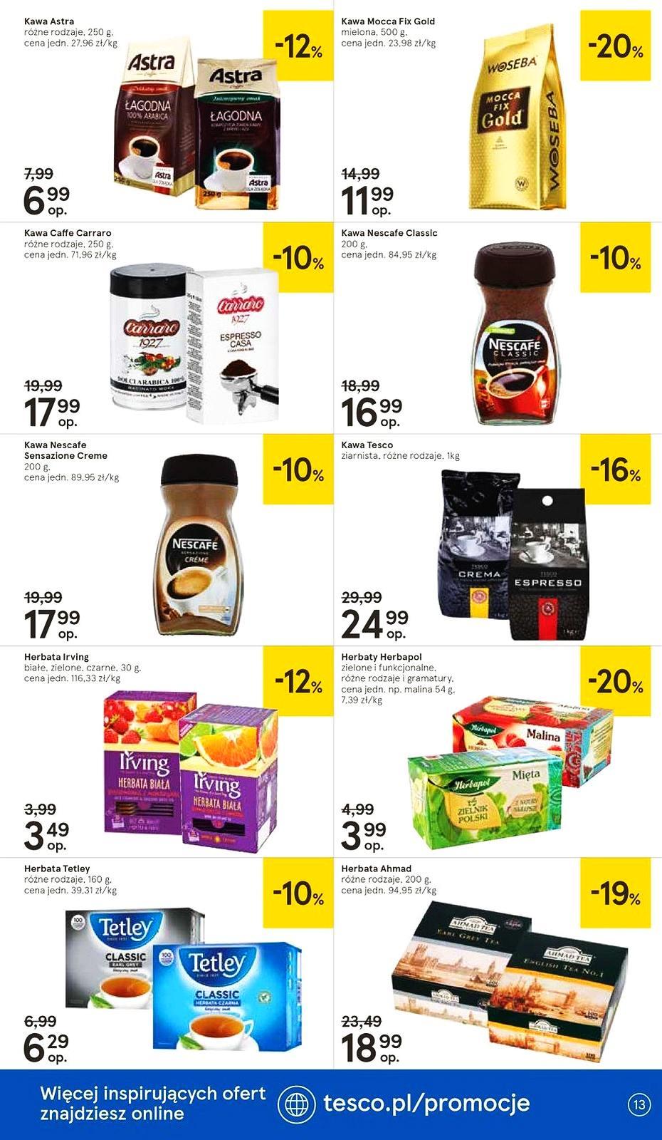 Gazetka promocyjna Tesco str. 13