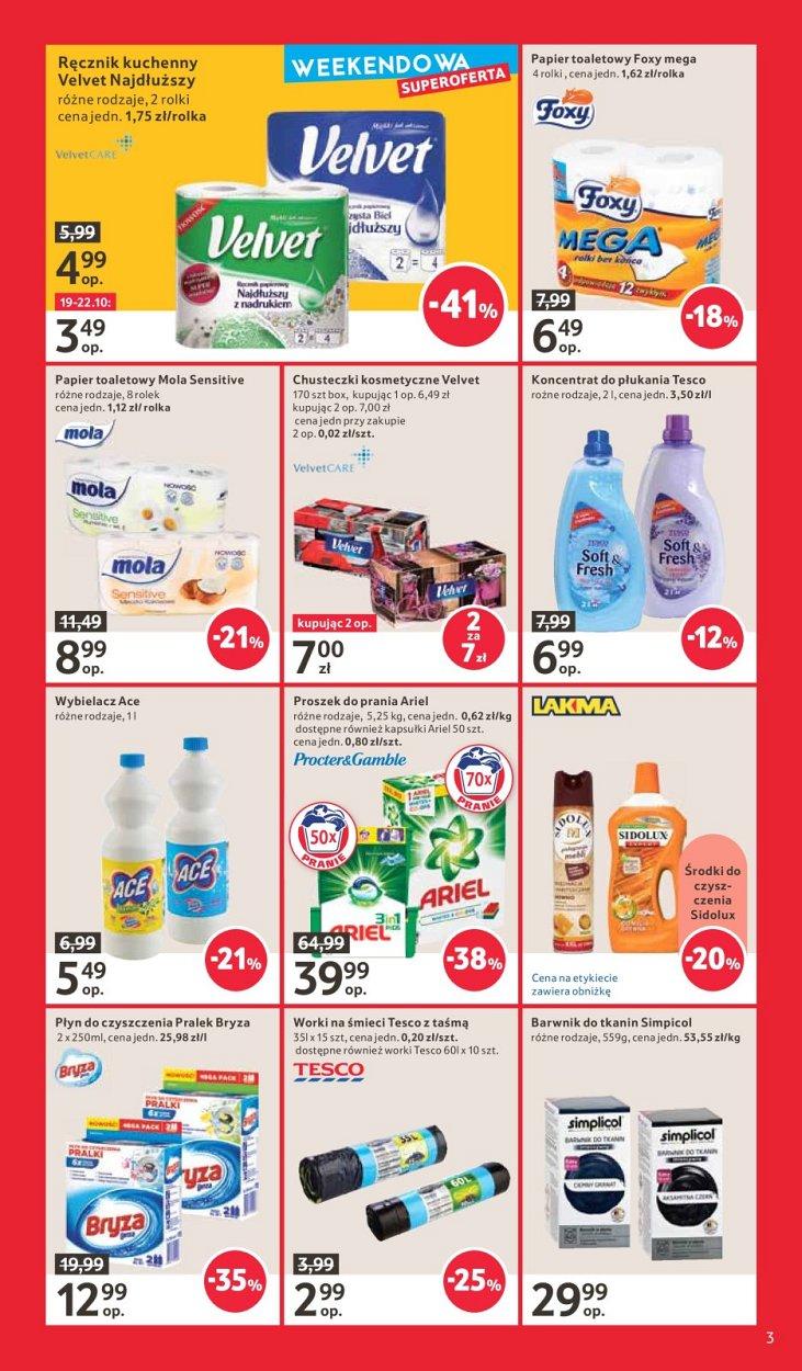Gazetka promocyjna Tesco str. 3