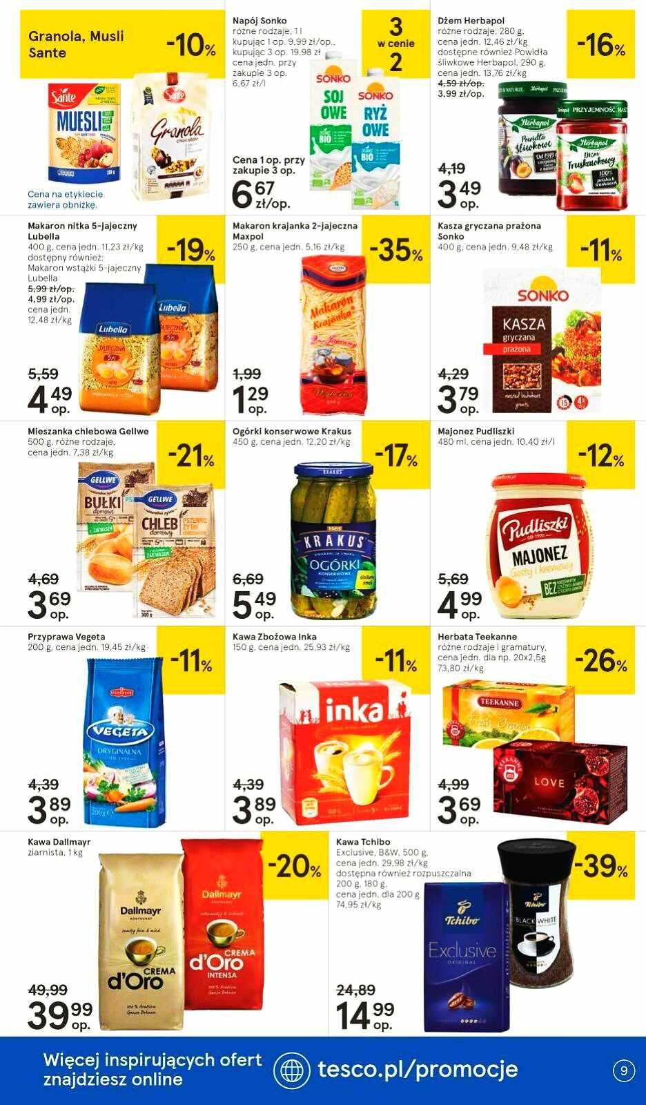 Gazetka promocyjna Tesco str. 9
