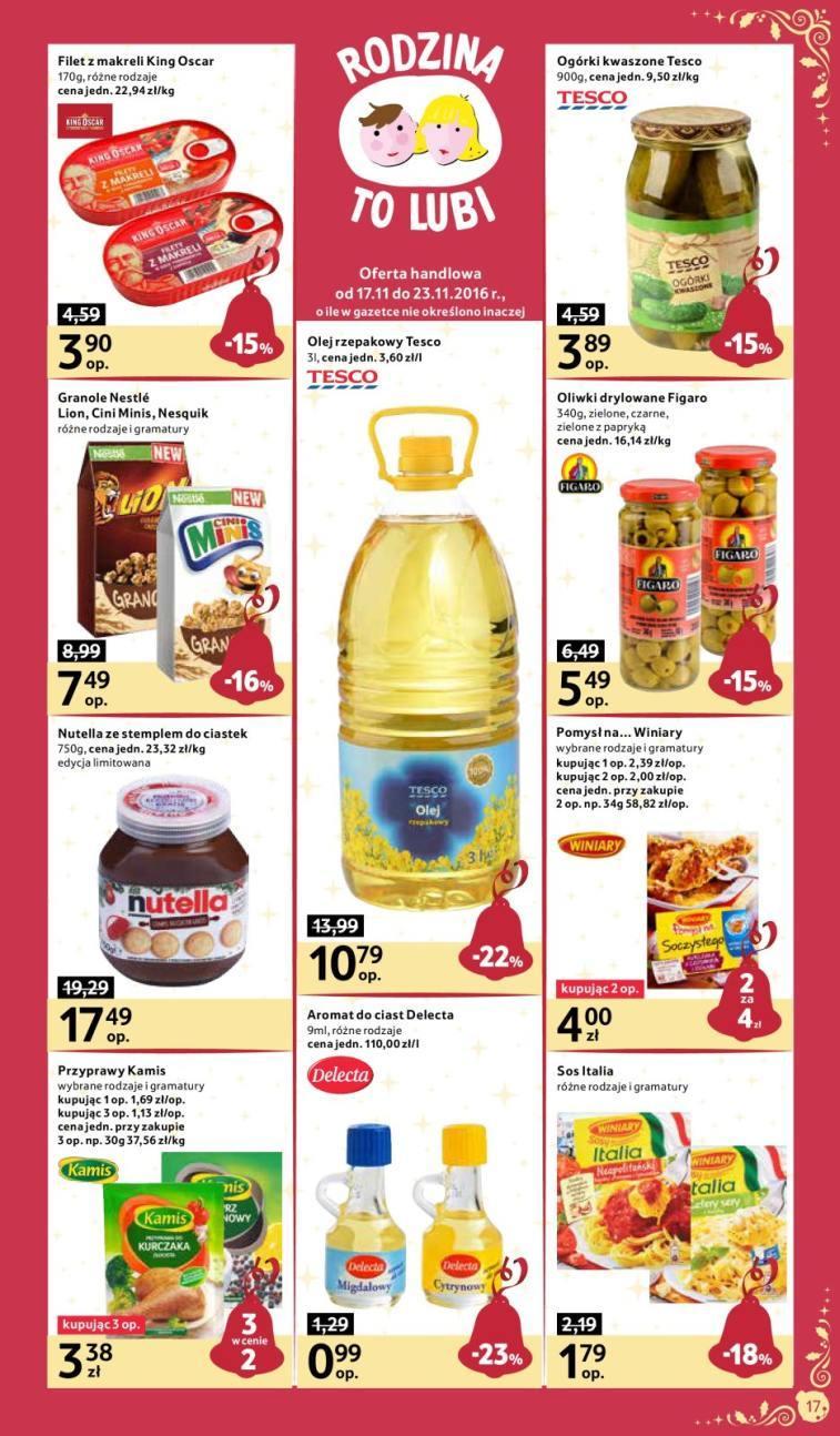 Gazetka promocyjna Tesco str. 17