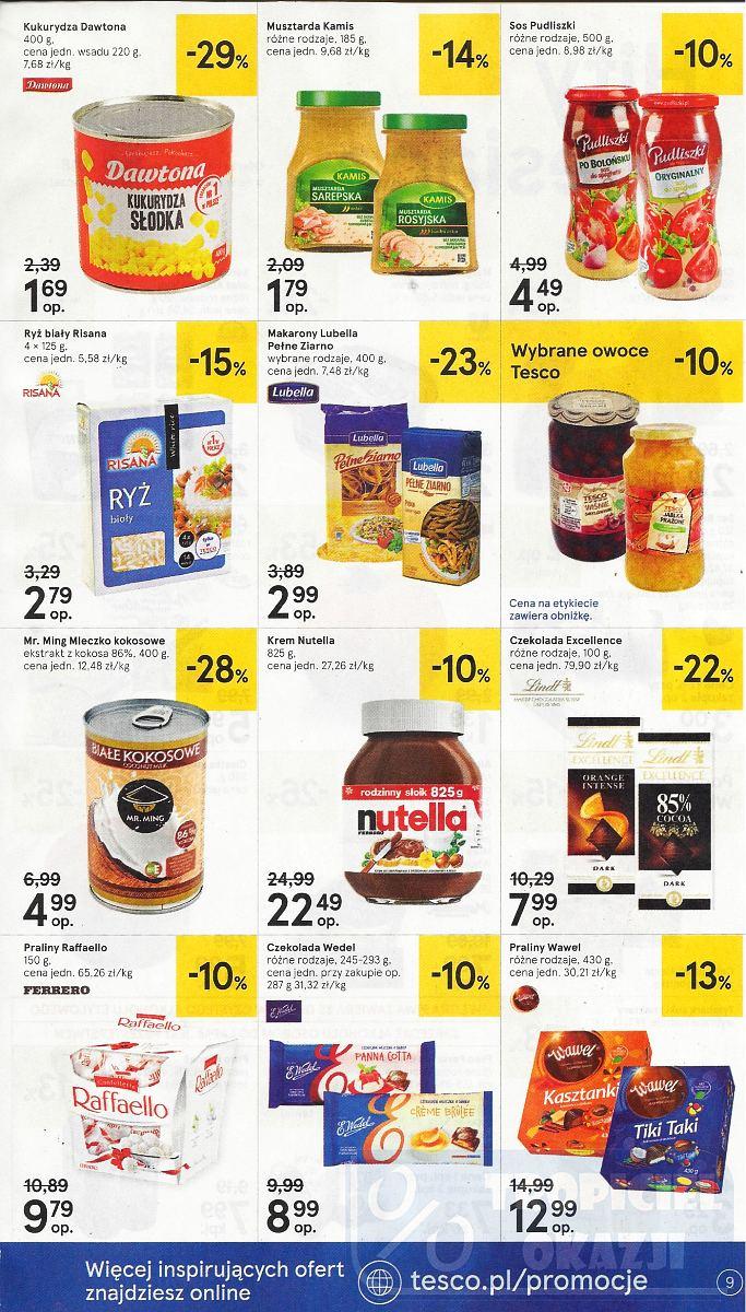 Gazetka promocyjna Tesco str. 9