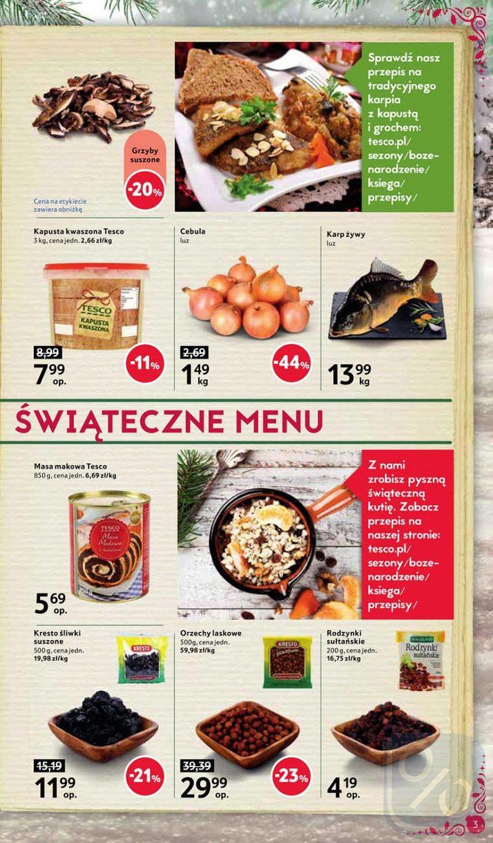 Gazetka promocyjna Tesco str. 3