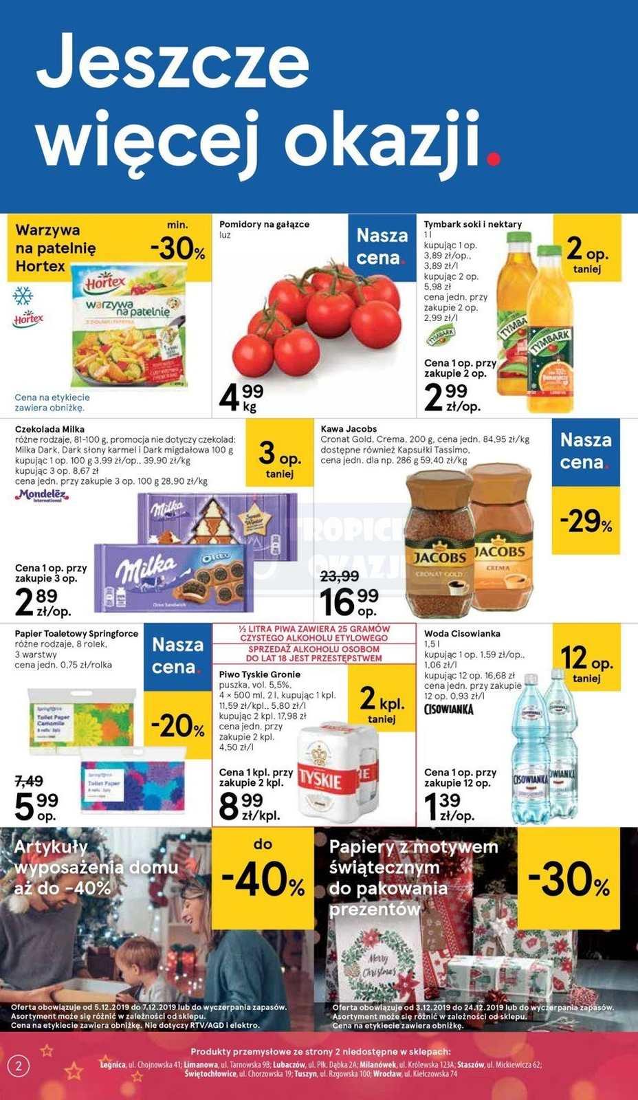 Gazetka promocyjna Tesco str. 2