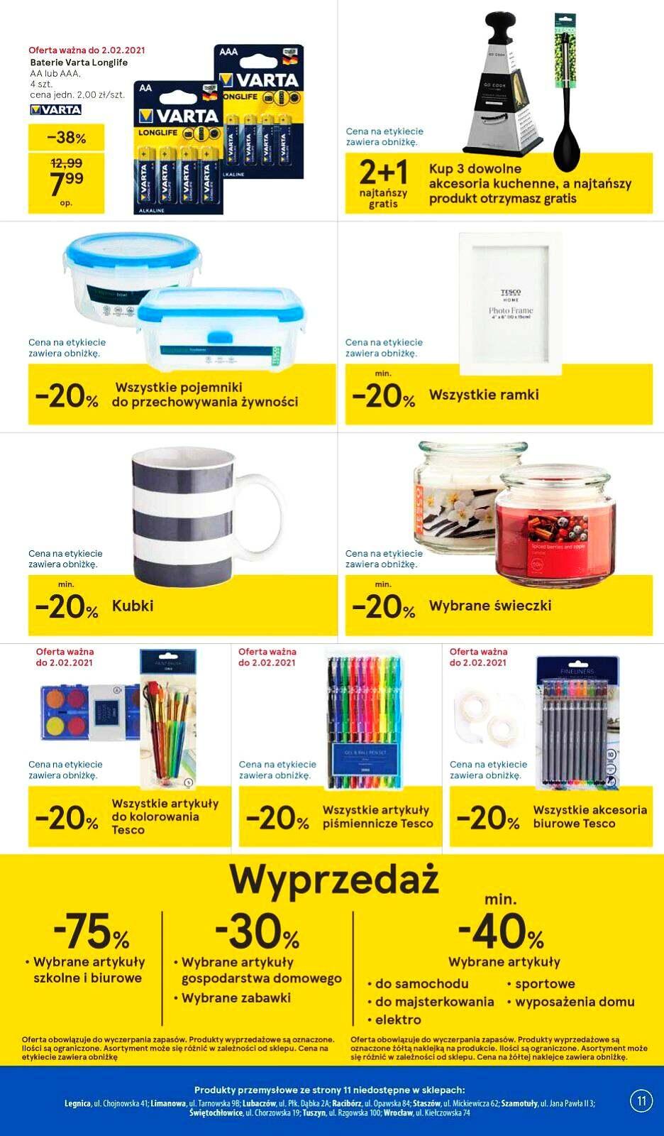 Gazetka promocyjna Tesco str. 11