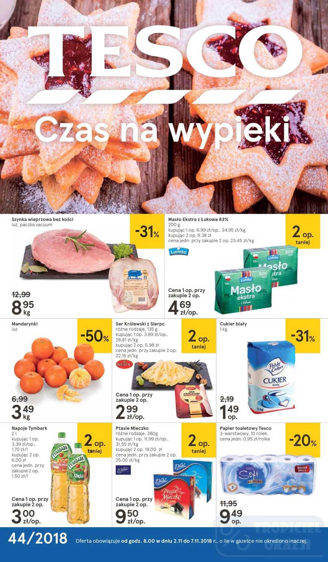 Gazetka promocyjna Tesco str. 1