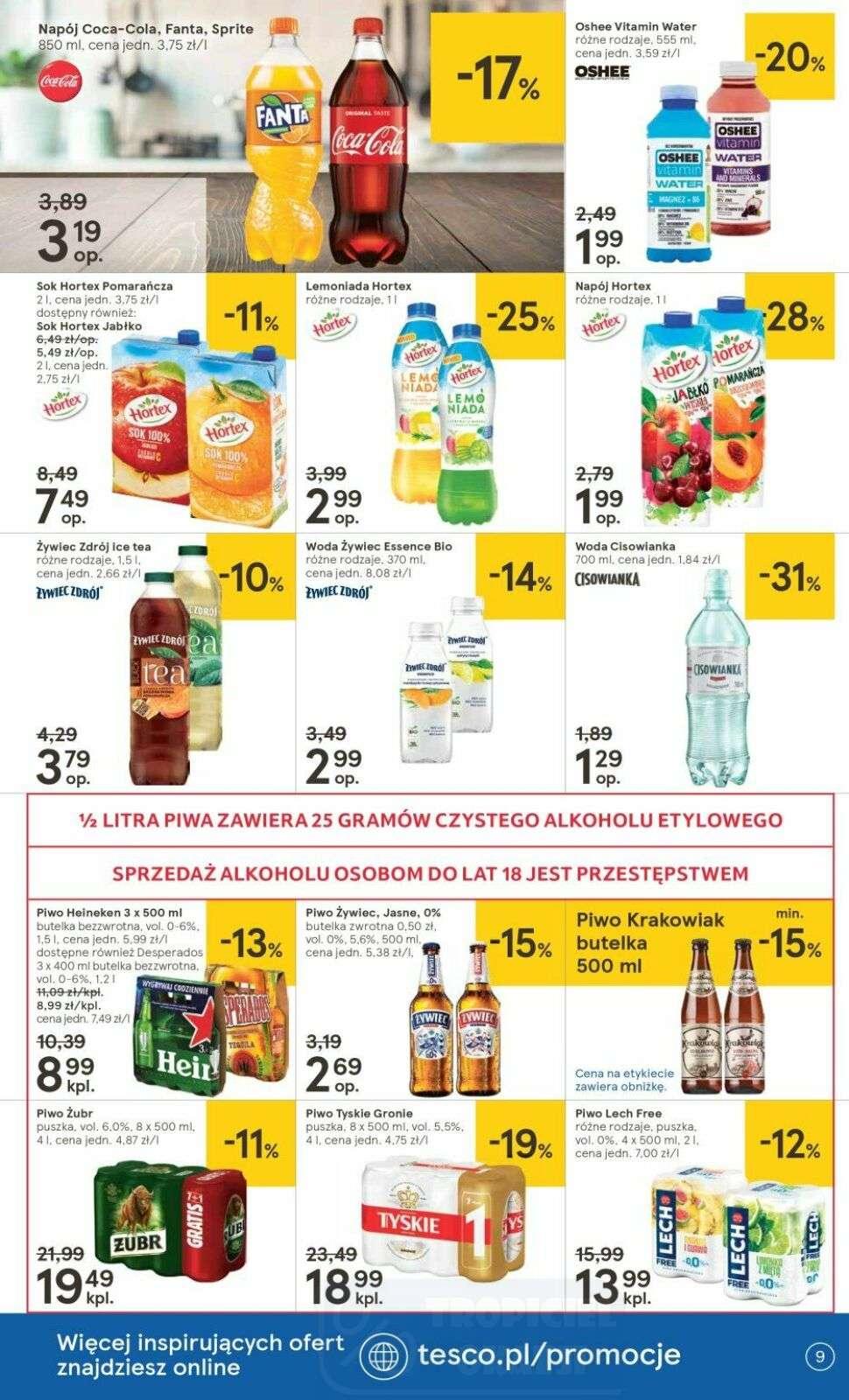 Gazetka promocyjna Tesco str. 9