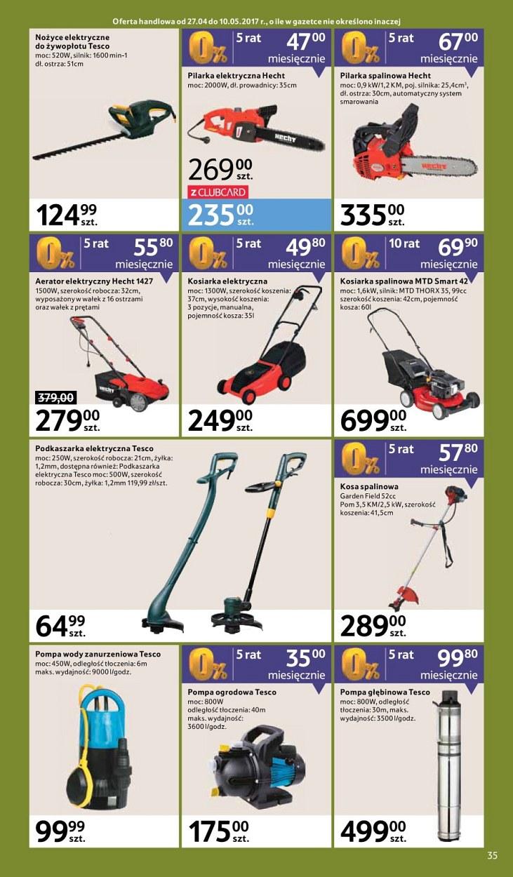 Gazetka promocyjna Tesco str. 35