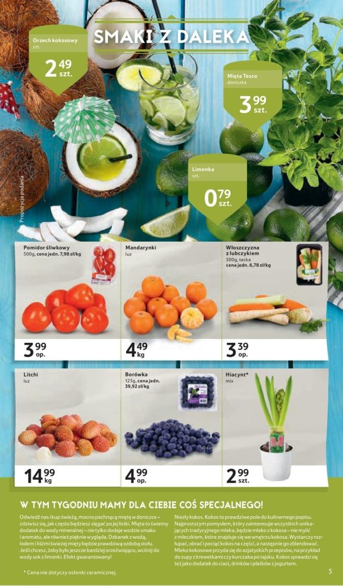 Gazetka promocyjna Tesco str. 5