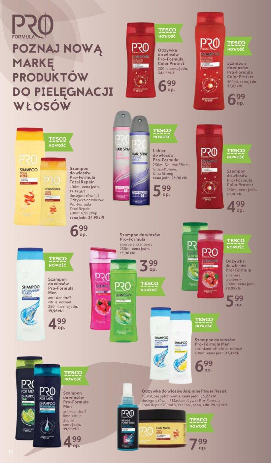 Gazetka promocyjna Tesco str. 18