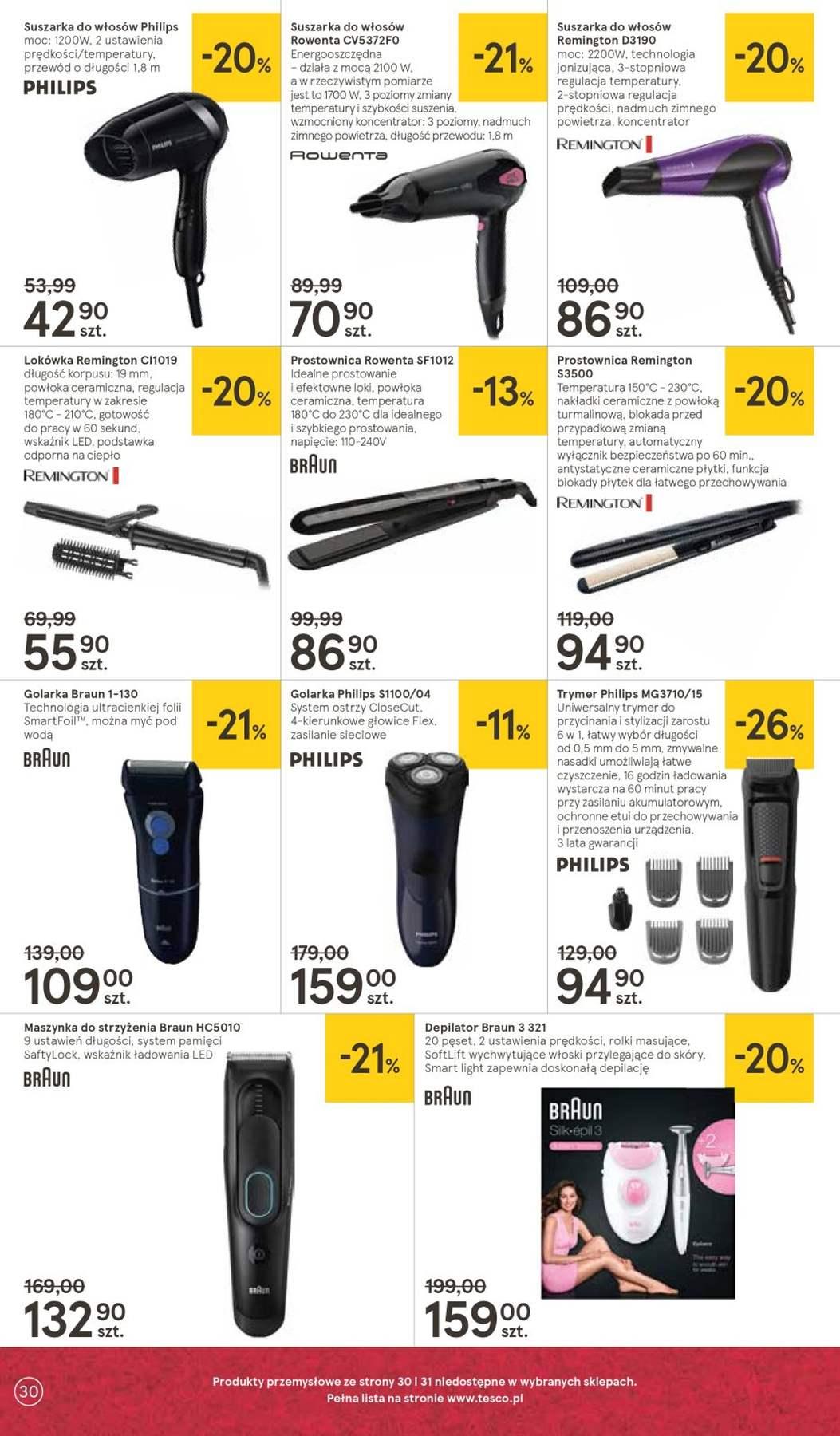 Gazetka promocyjna Tesco str. 30