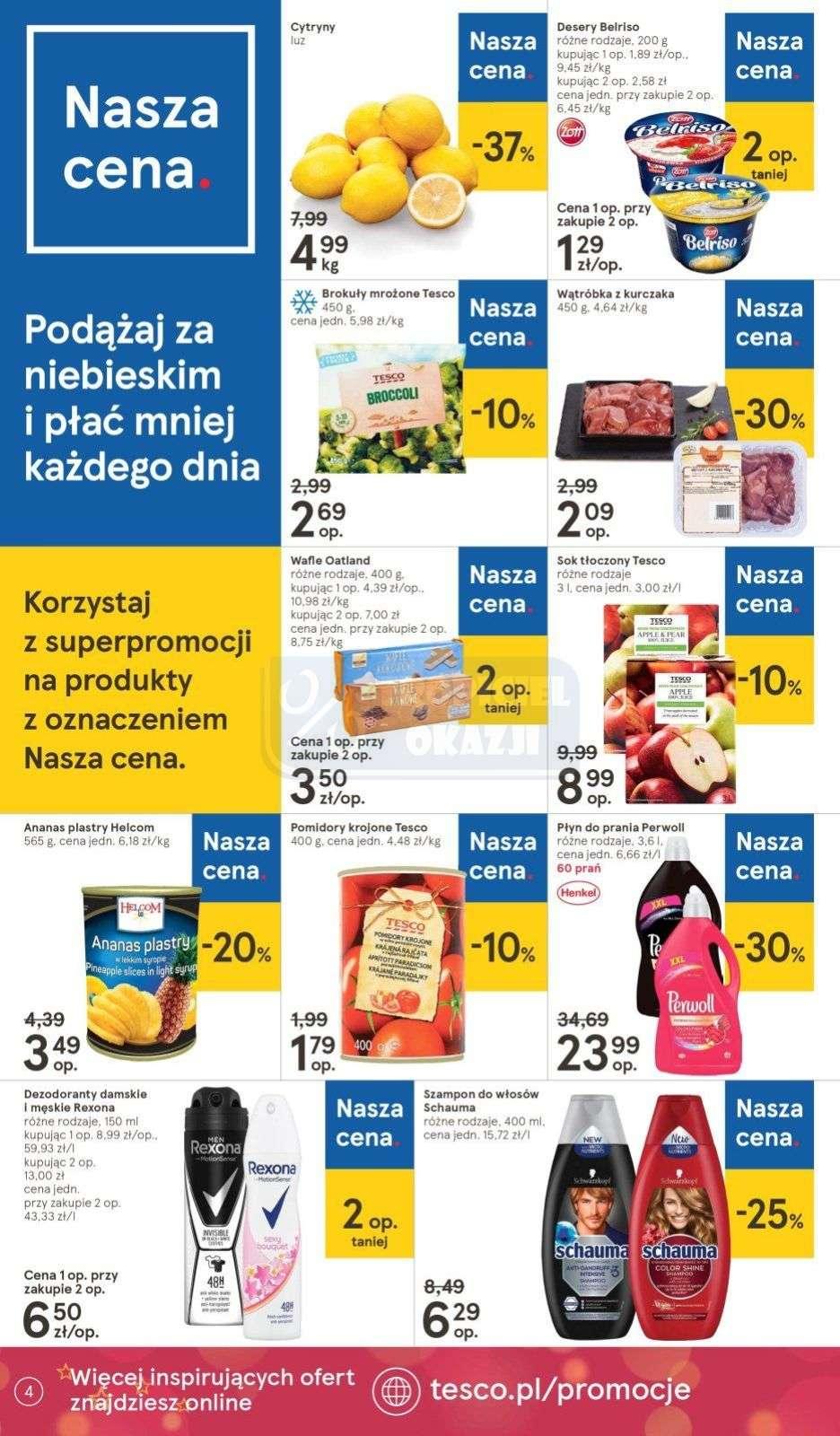 Gazetka promocyjna Tesco str. 4