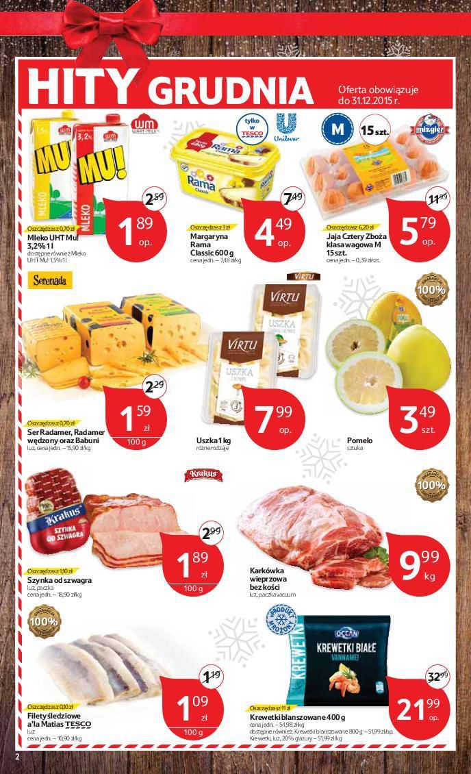 Gazetka promocyjna Tesco str. 2