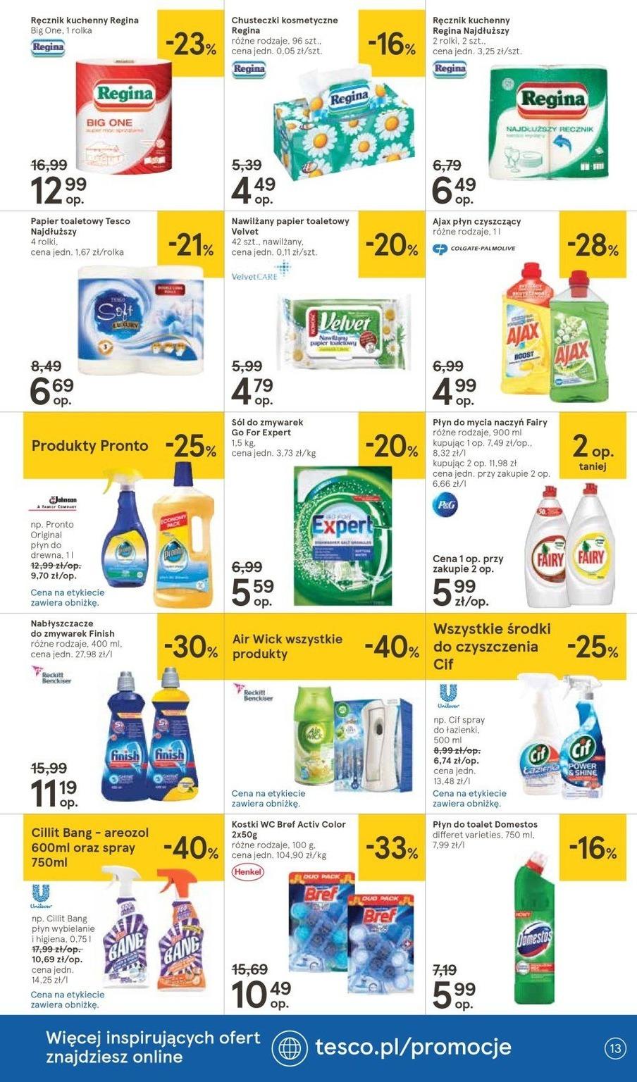 Gazetka promocyjna Tesco str. 13