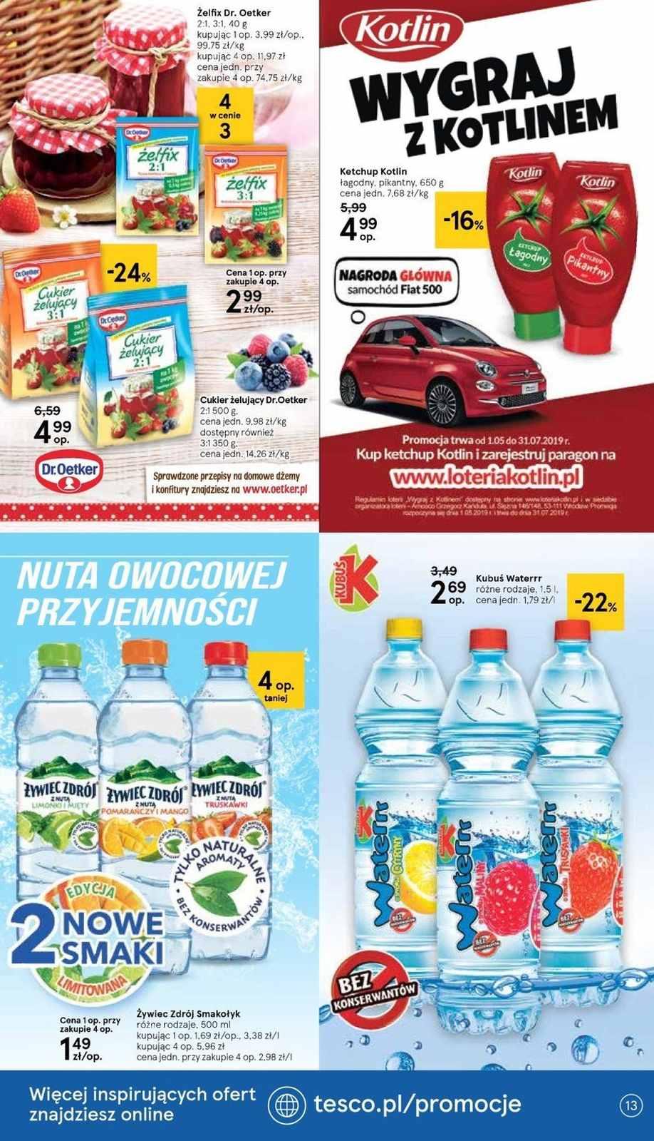 Gazetka promocyjna Tesco str. 13