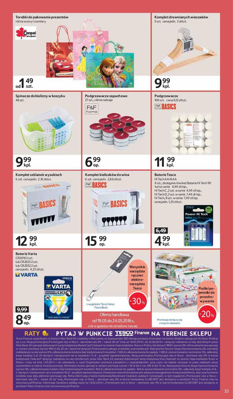 Gazetka promocyjna Tesco str. 33