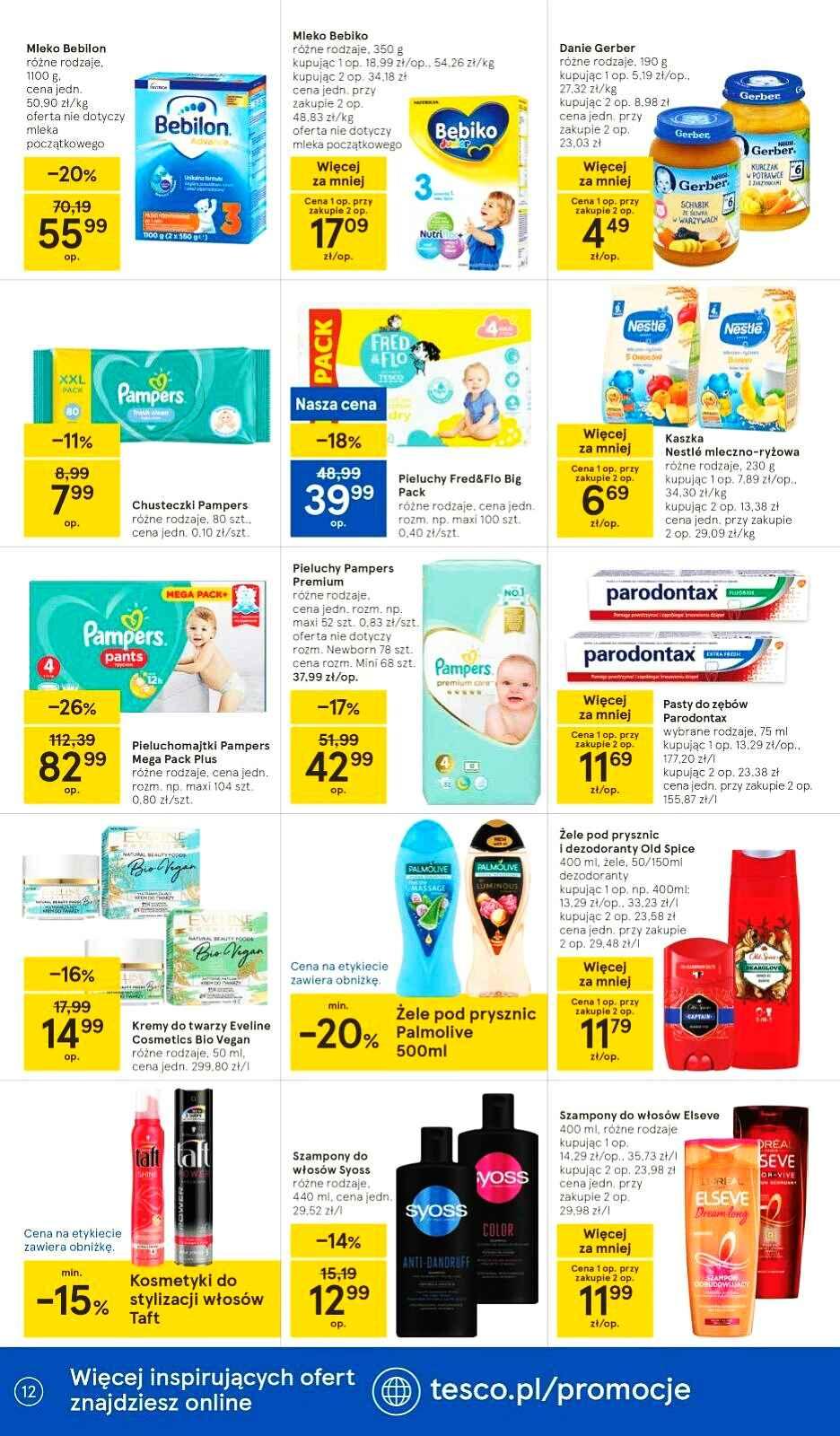 Gazetka promocyjna Tesco str. 12