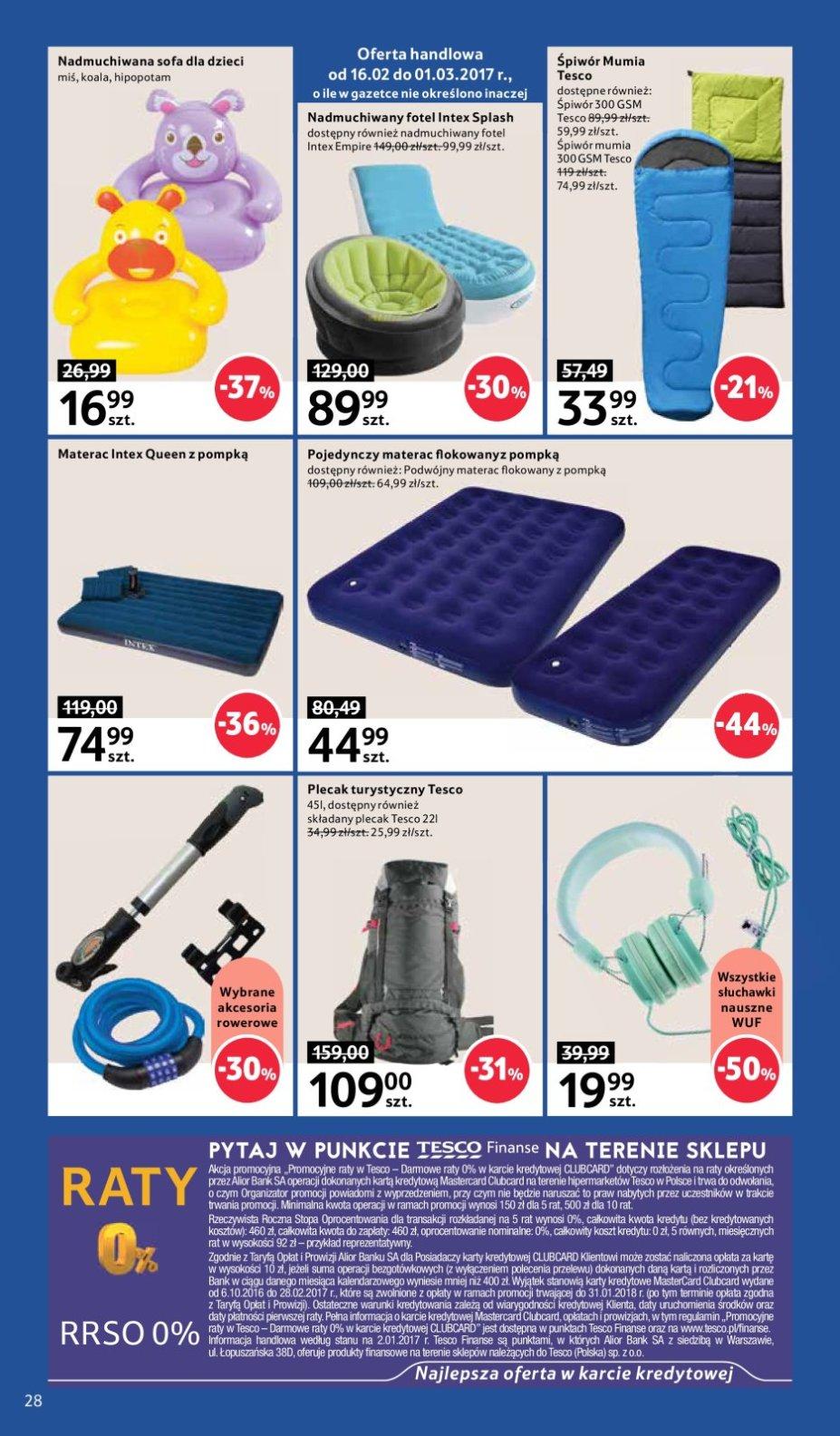 Gazetka promocyjna Tesco str. 28