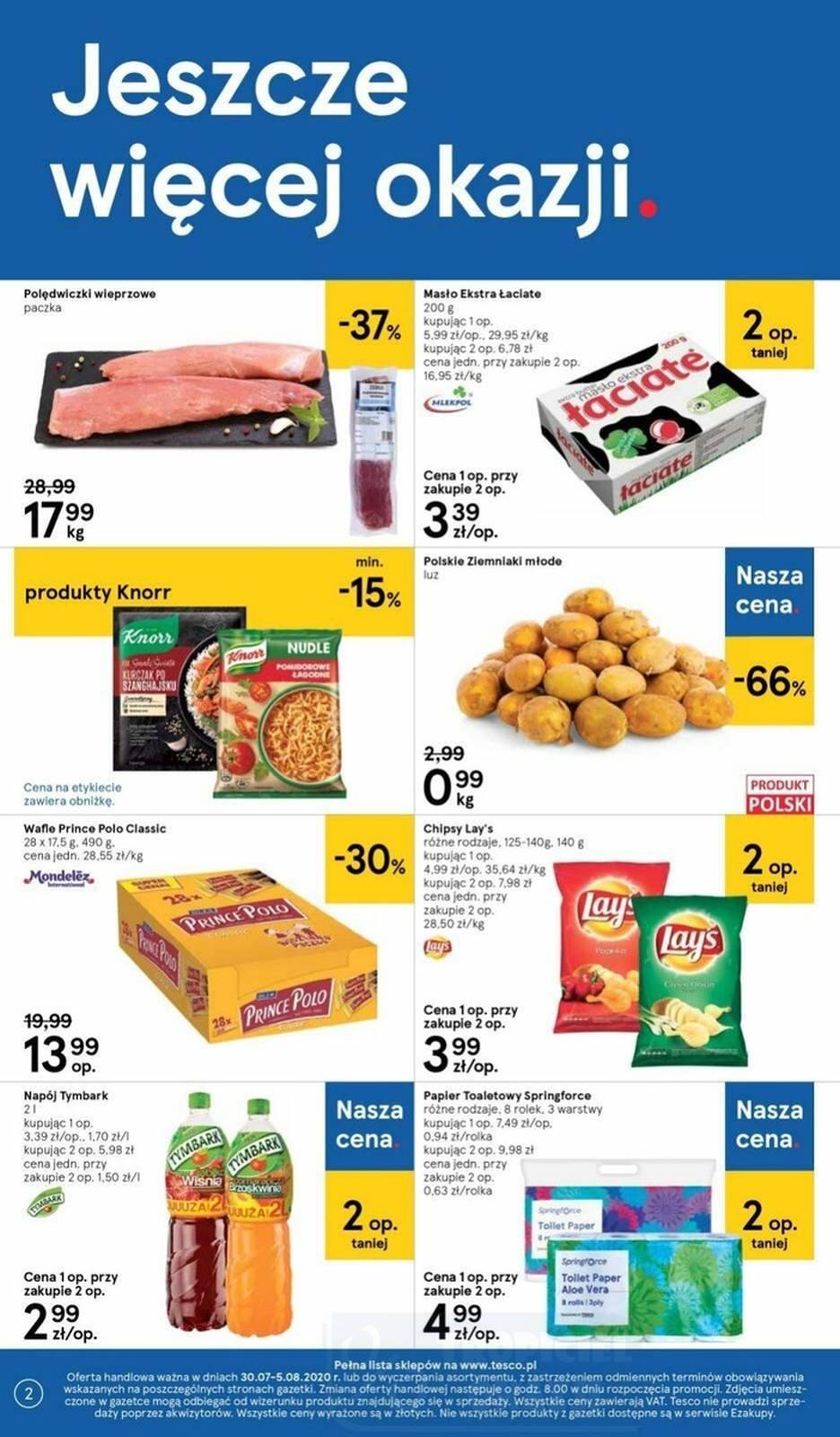 Gazetka promocyjna Tesco str. 2