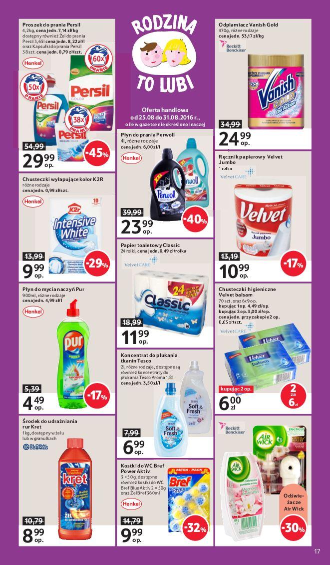 Gazetka promocyjna Tesco str. 17