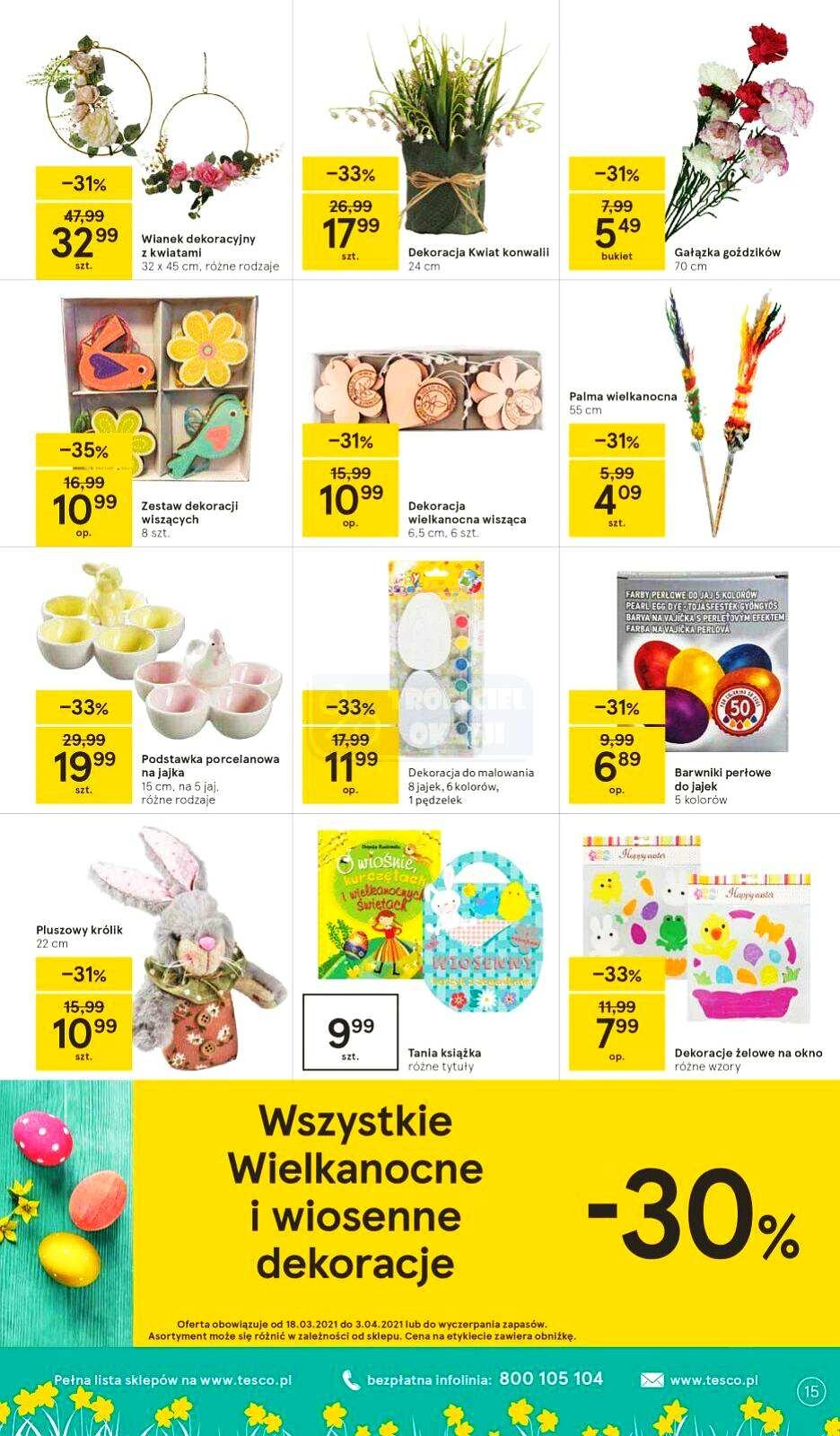 Gazetka promocyjna Tesco str. 15