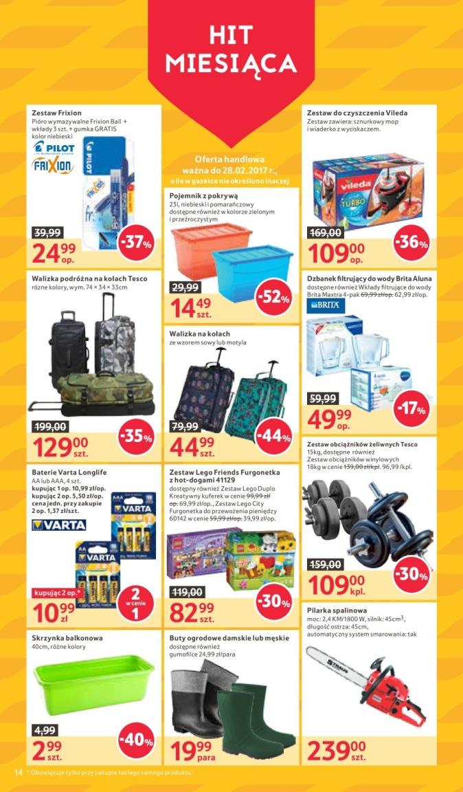 Gazetka promocyjna Tesco str. 14