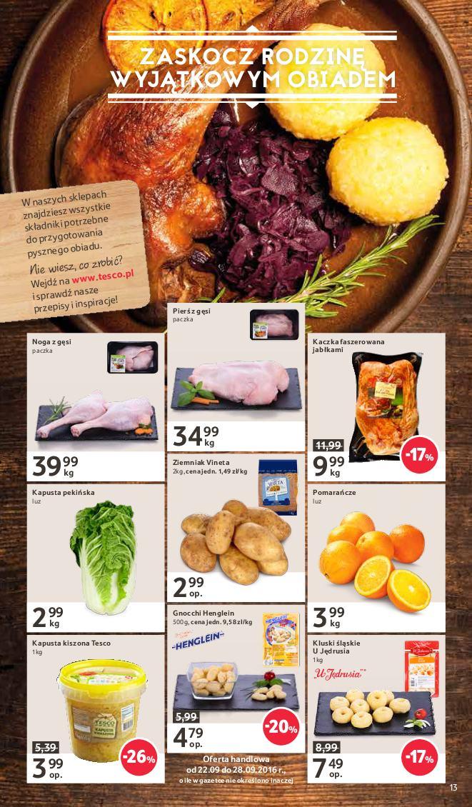 Gazetka promocyjna Tesco str. 13