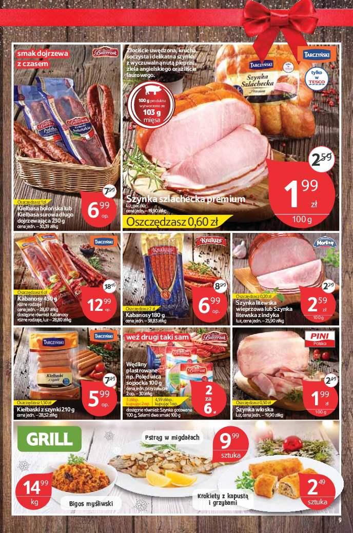 Gazetka promocyjna Tesco str. 9