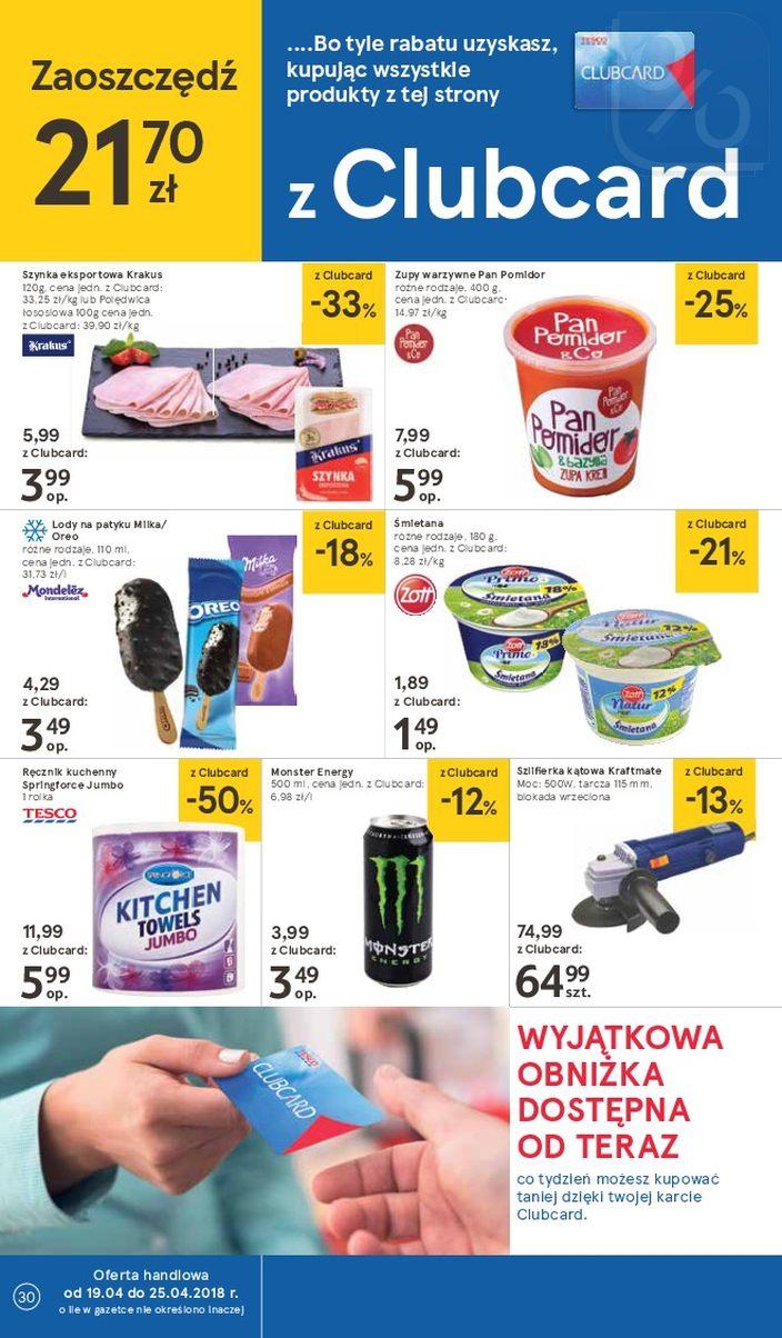 Gazetka promocyjna Tesco str. 30