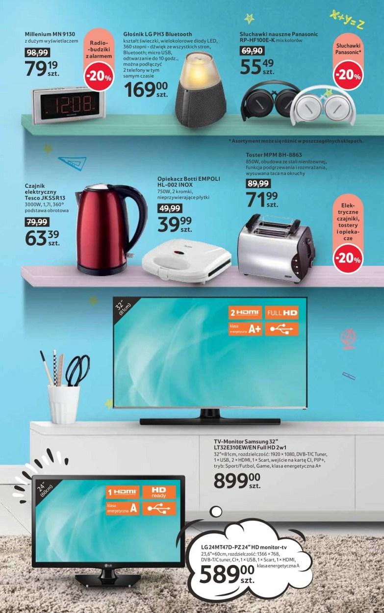 Gazetka promocyjna Tesco str. 23