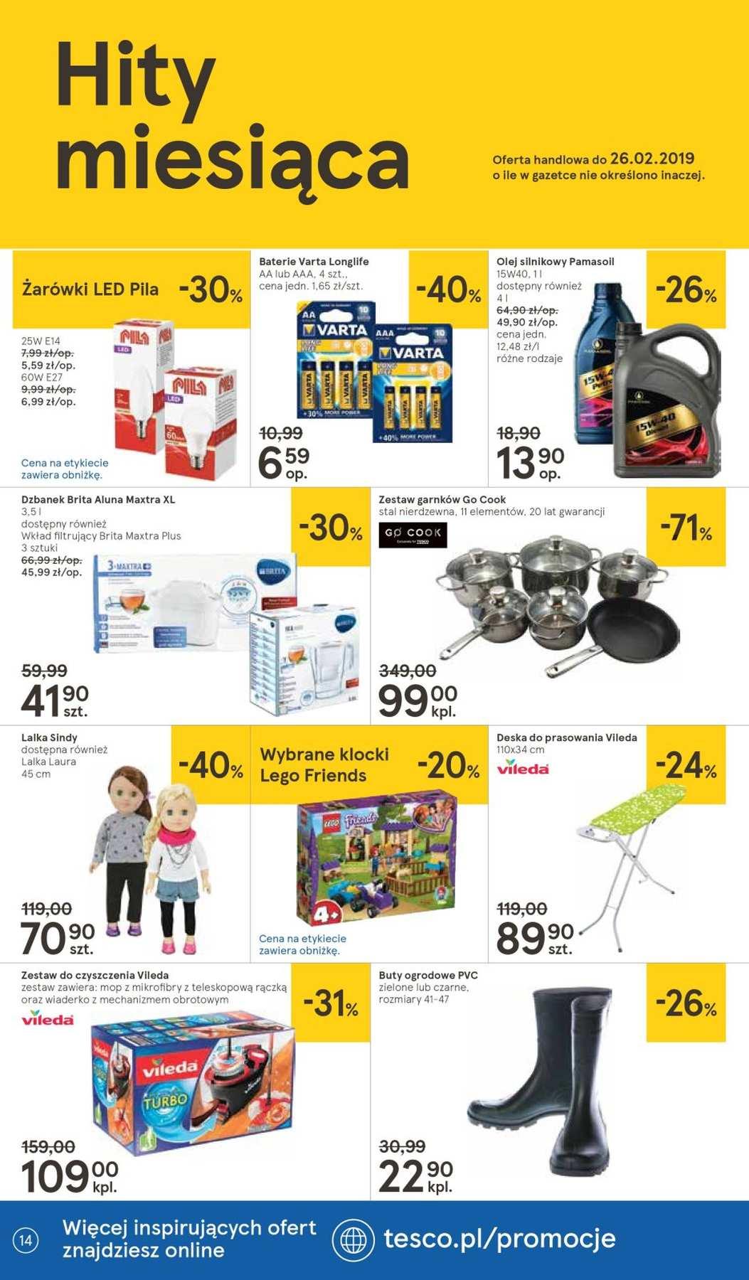 Gazetka promocyjna Tesco str. 14