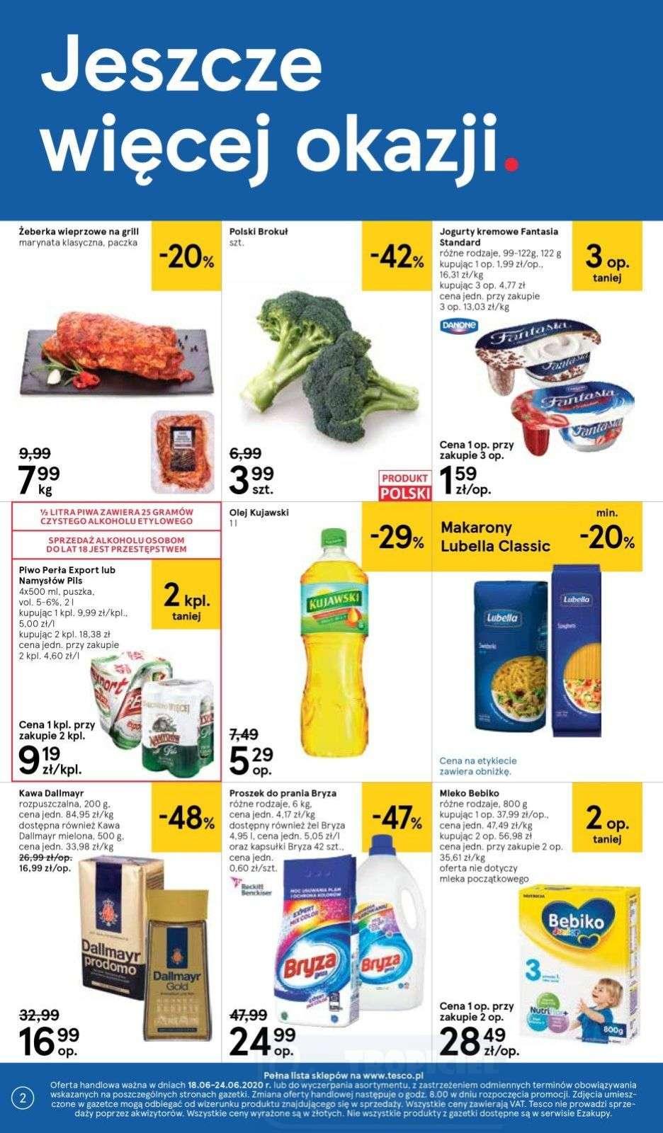 Gazetka promocyjna Tesco str. 2