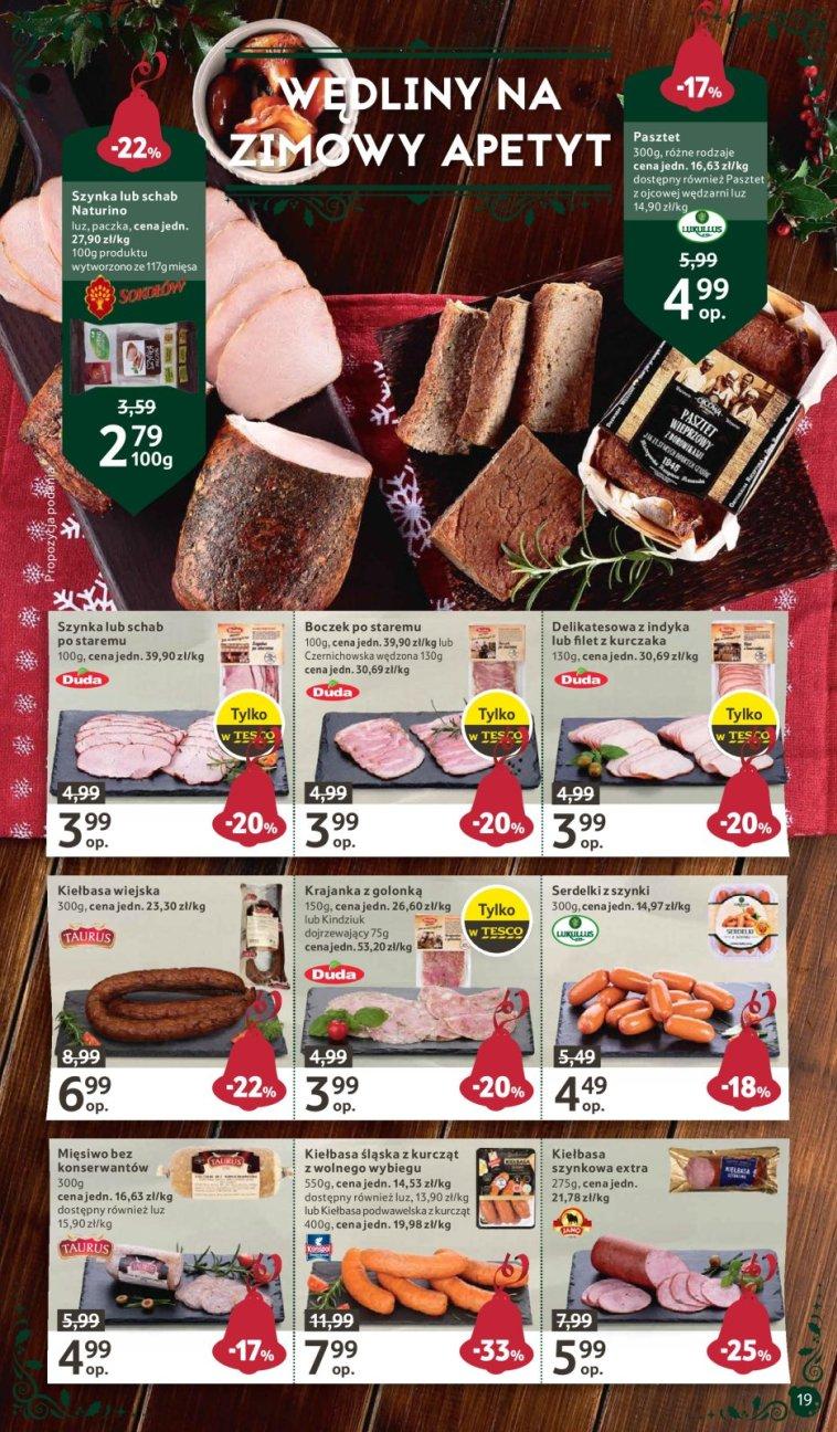 Gazetka promocyjna Tesco str. 19