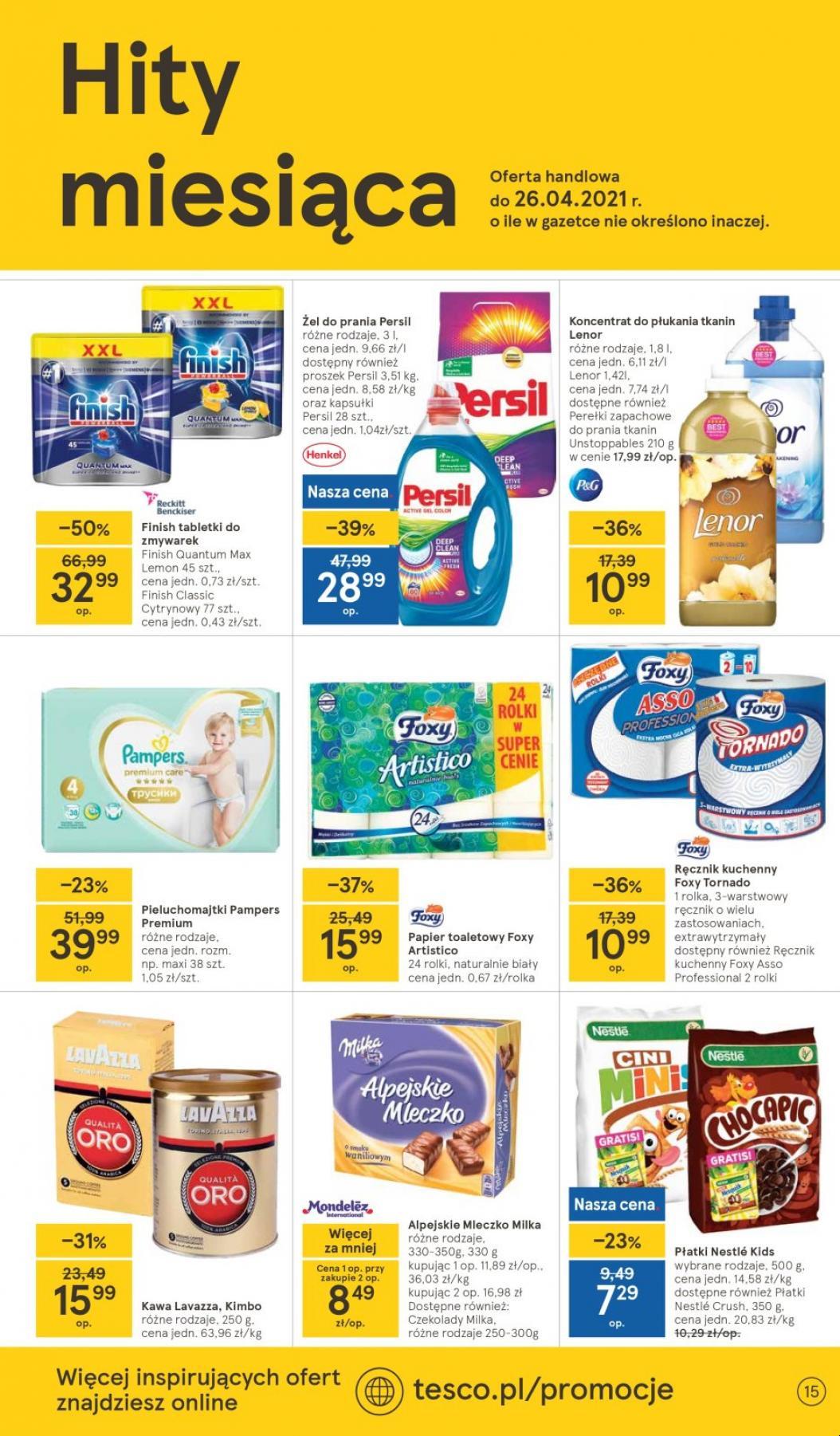 Gazetka promocyjna Tesco str. 15