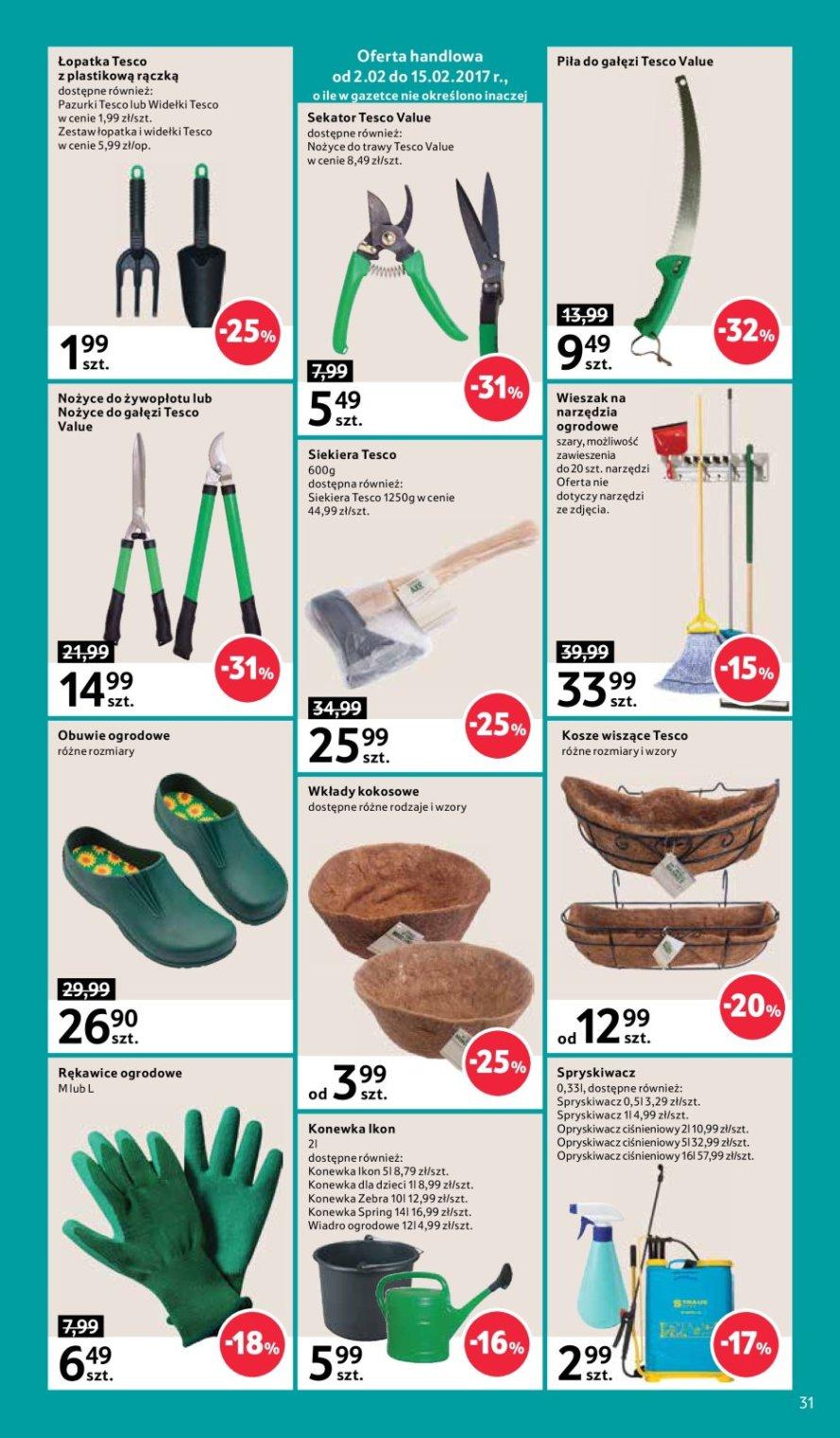 Gazetka promocyjna Tesco str. 31
