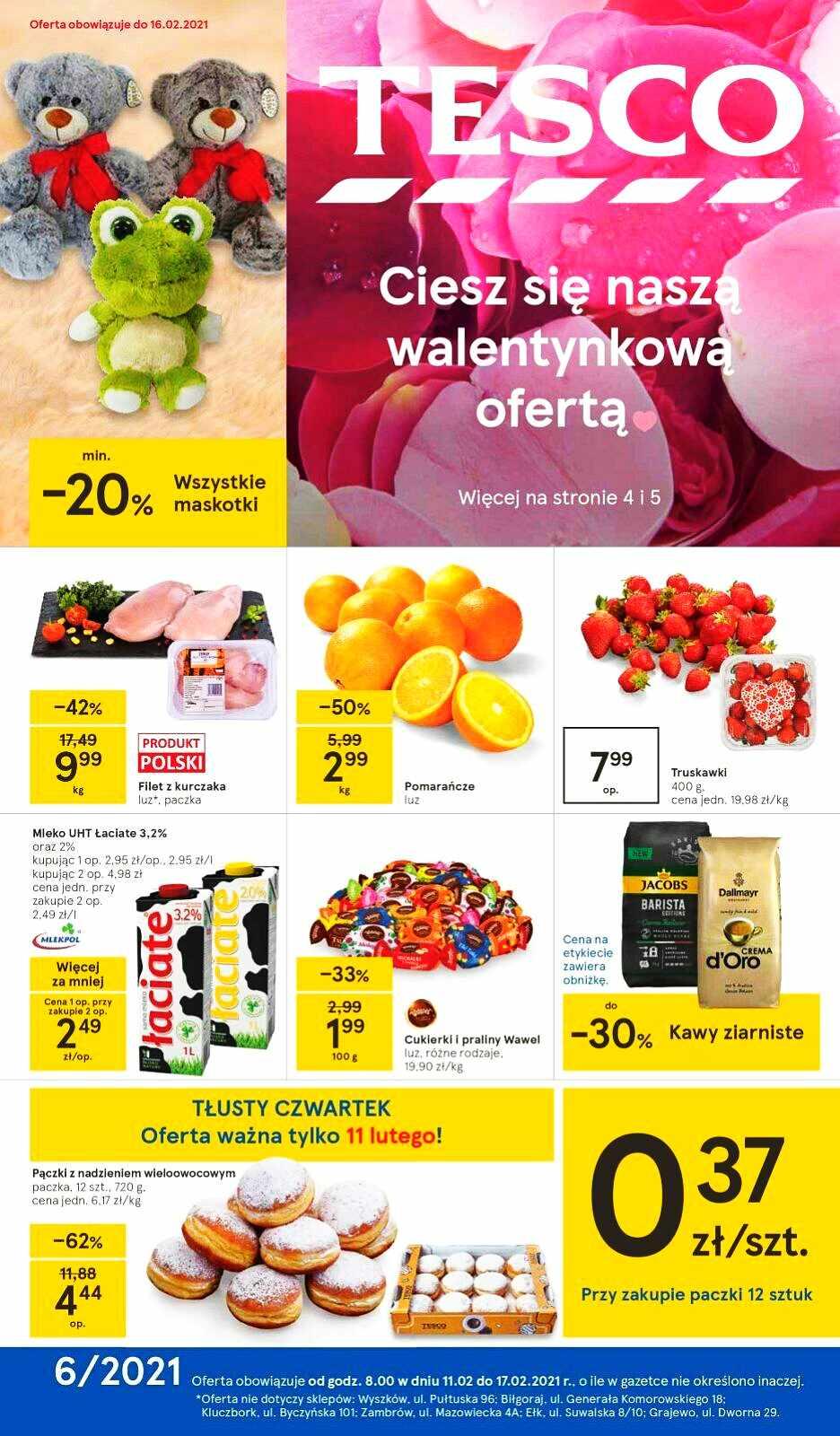 Gazetka promocyjna Tesco str. 1