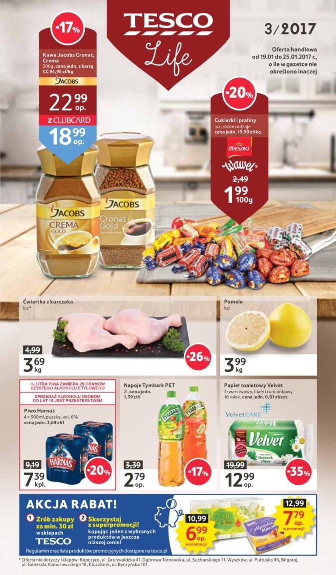 Gazetka promocyjna Tesco str. 1