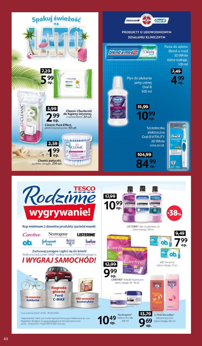 Gazetka promocyjna Tesco str. 40