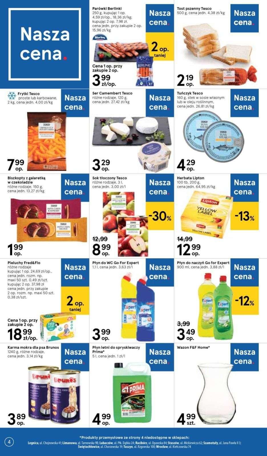 Gazetka promocyjna Tesco str. 4