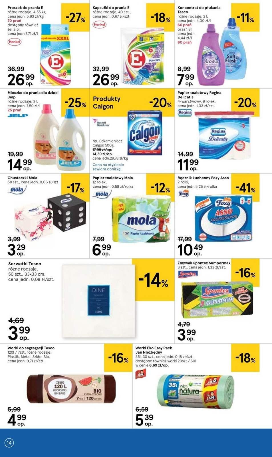 Gazetka promocyjna Tesco str. 14