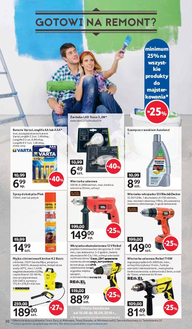 Gazetka promocyjna Tesco str. 30