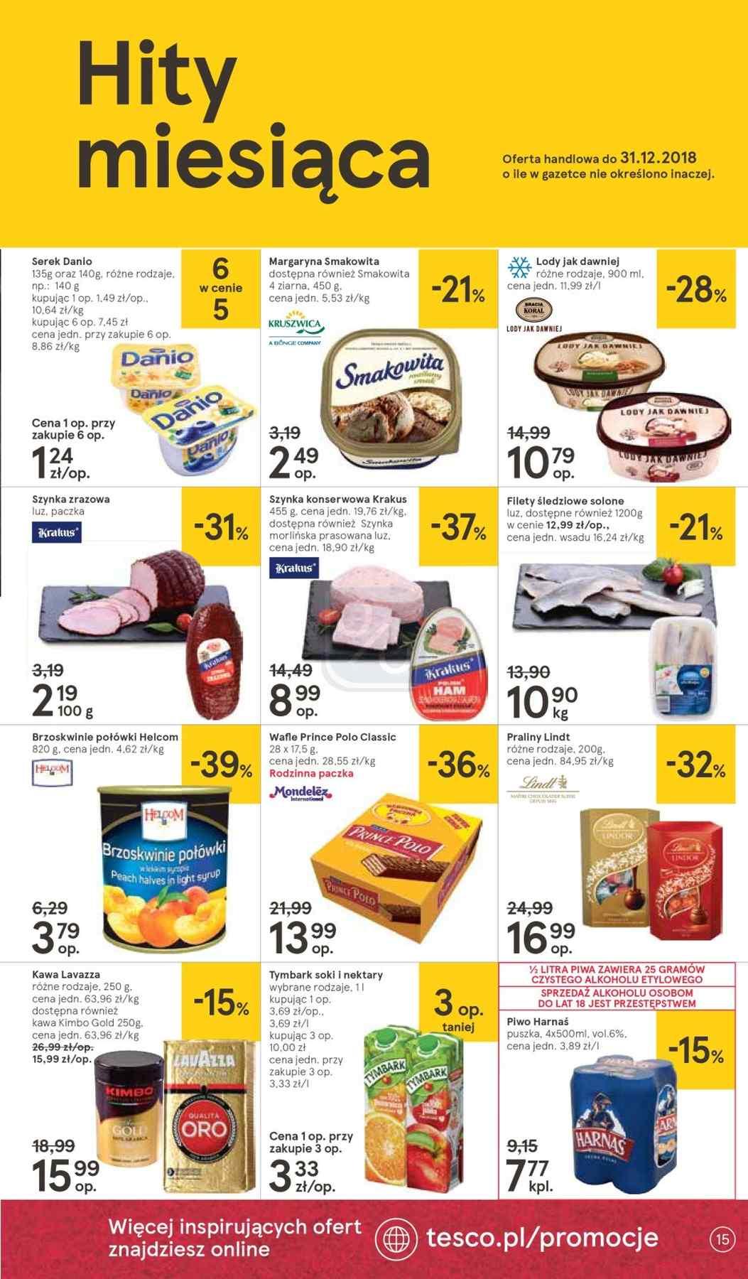 Gazetka promocyjna Tesco str. 15