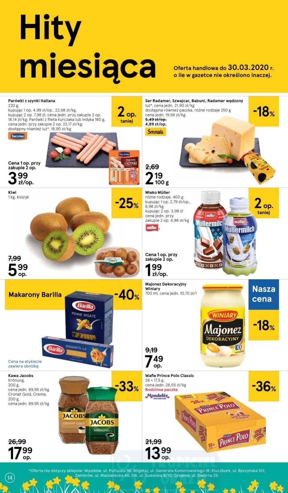 Gazetka promocyjna Tesco str. 14